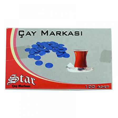 Star Çay Markası Yuvarlak 100 Lü X 2 Paket