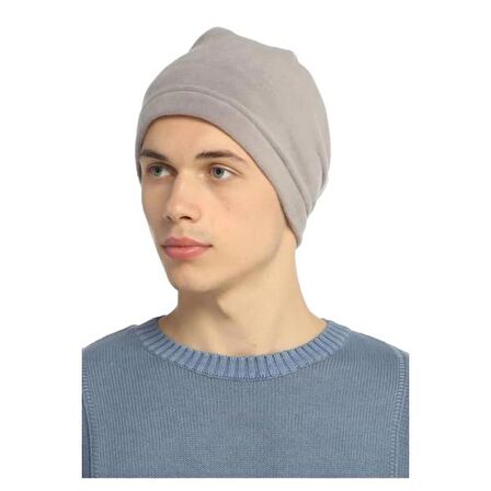 Antrasit Unisex Erkek Kadın Polar Boyunluk Bere