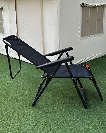 NURGAZ Campout Üçü Bir Arada Kampet Şezlong Sandalye (NG C151)