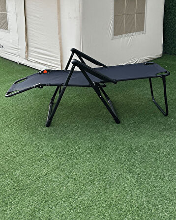 NURGAZ Campout Üçü Bir Arada Kampet Şezlong Sandalye (NG C151)