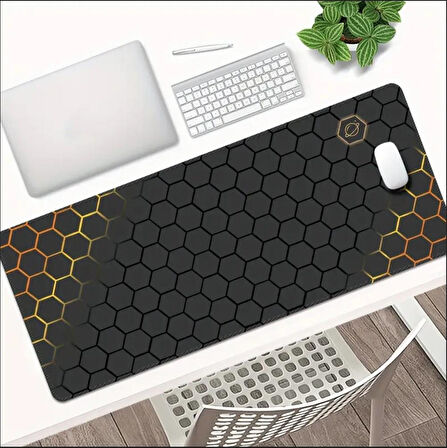 70X30 CM ESPOR PETEK TEMALI KAYDIRMAZ TABAN SPEED YÜZEY OYUNCU MOUSE PAD GAMİNG