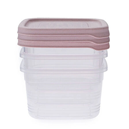 Hobby Life Festiva Kare Saklama Kabı 250ml - Pembe