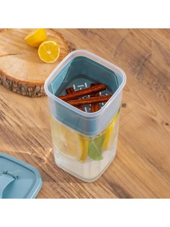 Porsima 06-1109 Detoks Sürahi & Limonluk Şeffaf 1,5 L - Mavi