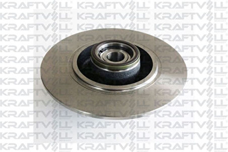 Renault Arka Fren Diski (aynası) Rulmanlı Renault Megane III Scenic III 08> - Kraftvoll 07049377