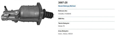İveco Truck Debriyaj Alt Merkezi - İveco / Eurocargo 120/130/150/180 00>15 - May 3007-25