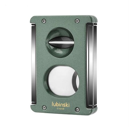Lubinski Sehpalı-Delicili Premium Puro Kesici Lazer Bıçak Double Cutter Yeşil(60Ring)