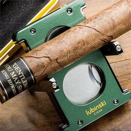 Lubinski Sehpalı-Delicili Premium Puro Kesici Lazer Bıçak Double Cutter Yeşil(60Ring)