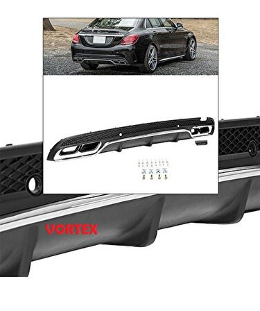 Mercedes Arka Difuzor C63 Amg W205 14> - Vortex V2205468