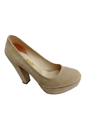 Aydemir 2042 Süet 30mm Platform Kadın Ayakkabı
