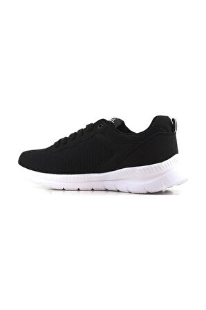 Xstep 065-22 Faylon Sneakers Ayakkabı 36-39 Siyah Beyaz