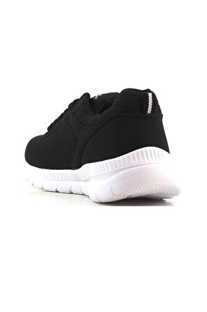 Xstep 065-22 Faylon Sneakers Ayakkabı 36-39 Siyah Beyaz