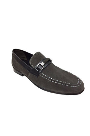 Tomford 31455 Hakiki Süet Deri Loafer Erkek Ayakkabı