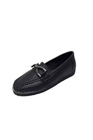 Fendii 028 Deri Trend Fashion Kadın Ayakkabı