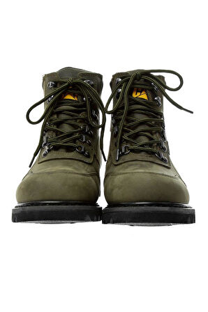 Caterpillar Grıdıron WP Hakiki Deri Bot 40-45 Olive Crazy Deri