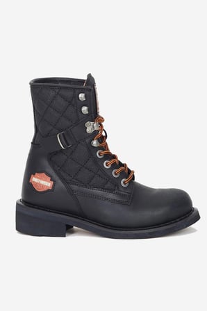 Harley Davidson New Worker Hakiki Yağlı Deri Bot 36-40 Black