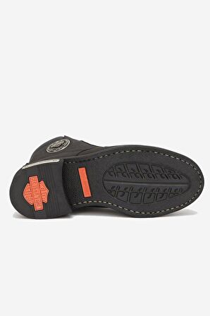 Harley Davidson Jim Hakiki Nubuk Deri Bot 36-40 Black Nubuk