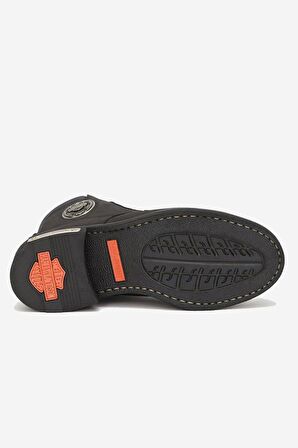 Harley Davidson Jim Hakiki Nubuk Deri Bot 40-45 Black Nubuk