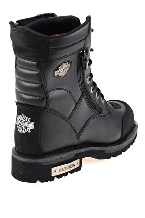 Harley Davidson Riddick Hakiki Deri Bot 36-40 Black Deri