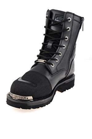 Harley Davidson Riddick Hakiki Deri Bot 40-45  Black Deri
