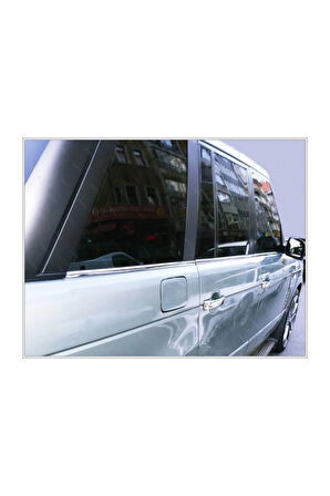 Land Range Rover 3 L322 Krom Cam Çıtası 6 Parça 2002-2012 Arası Paslanmaz Çelik
