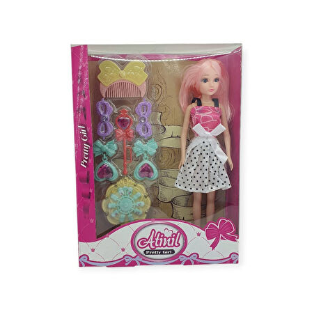 Prenses Bebek Makyaj Seti - Beyaz