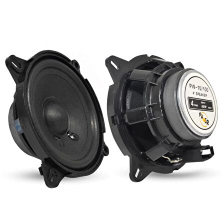 OTO HOPARLÖR 10CM 80W 1 ADET ORJİNAL ARAÇ PAWER PW-10100