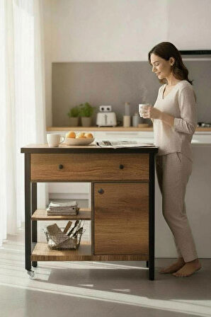 KEEN ÇOK AMAÇLI MUTFAK ADASI MOBİLYASI