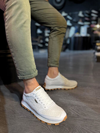 Knack Günlük Ayakkabı 002 Kapitone Beyaz