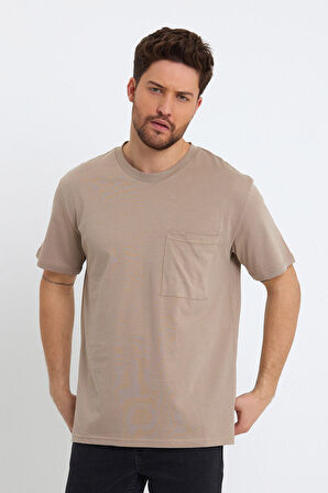 Rodi Bisiklet Yaka Relax Fit Cepli T-Shirt RD23YE272271