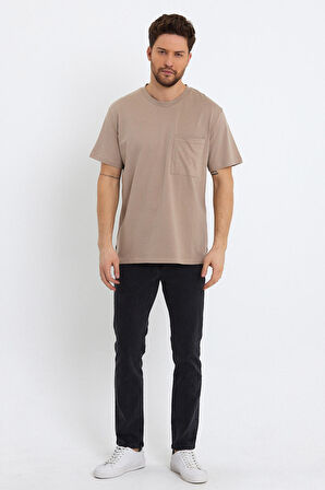 Rodi Bisiklet Yaka Relax Fit Cepli T-Shirt RD23YE272271