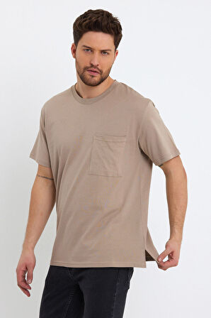Rodi Bisiklet Yaka Relax Fit Cepli T-Shirt RD23YE272271