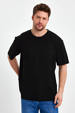 Rodi Bisiklet Yaka Tshirt Gipeli Waffal Relax RD23YE272642