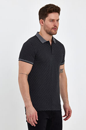 RodiMood Regular Fit Puantiyeli Polo Yaka T-shirt RD23YE027001