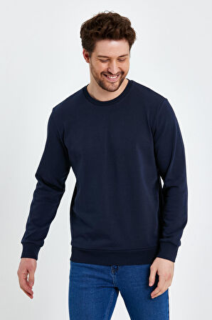 Rodi Bisiklet Yaka Basic  İnce Mevsimlik  Sweatshirt RD23YE581001