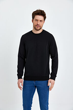 Rodi Bisiklet Yaka Basic  İnce Mevsimlik  Sweatshirt RD23YE581001