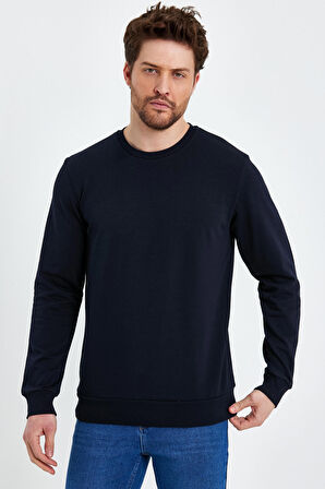 Rodi Bisiklet Yaka Basic  İnce Mevsimlik  Sweatshirt RD23YE581001
