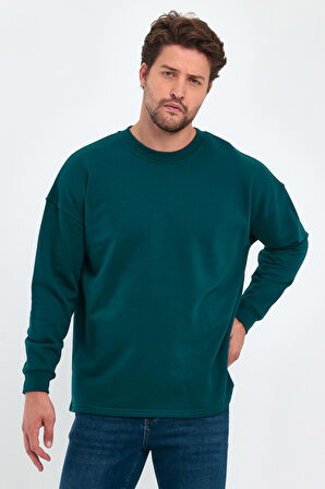 Rodi 3 İplik Şardonsuz Bisiklet Yaka Sweatshirt RD24KE055407