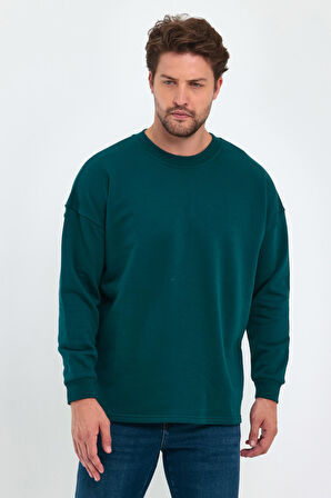 Rodi 3 İplik Şardonsuz Bisiklet Yaka Sweatshirt RD24KE055407