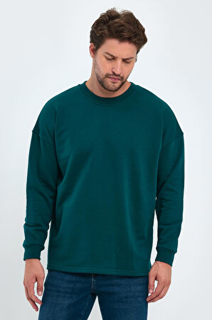 Rodi 3 İplik Şardonsuz Bisiklet Yaka Sweatshirt RD24KE055407