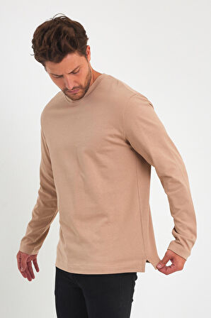 Rodi 30/2 Süprem % 100 Pamuk Bisiklet Yaka Sweatshirt RD24KE055465