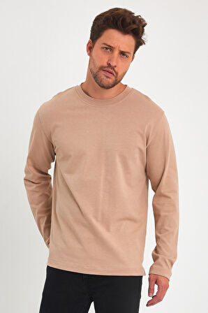 Rodi 30/2 Süprem % 100 Pamuk Bisiklet Yaka Sweatshirt RD24KE055465