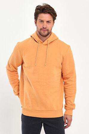 Rodi 3 İp Şardonlu Kapuşonlu Cepsiz Sweatshirt RD24KE054902