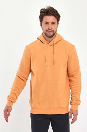 Rodi 3 İp Şardonlu Kapuşonlu Cepsiz Sweatshirt RD24KE054902