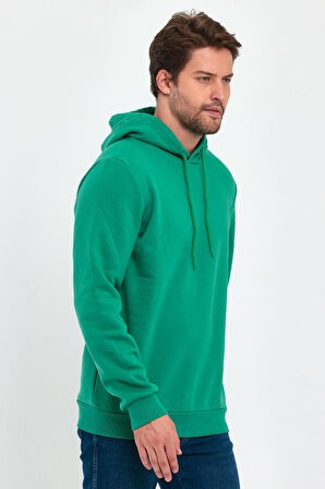 Rodi 3 İp Şardonlu Kapuşonlu Cepsiz Sweatshirt RD24KE054902