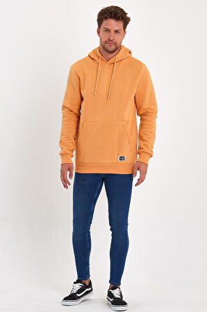 Rodi 3 İplik Şardonlu Cepli Kapşonlu Sweatshirt RD24KE055490