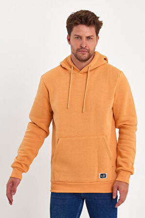 Rodi 3 İplik Şardonlu Cepli Kapşonlu Sweatshirt RD24KE055490