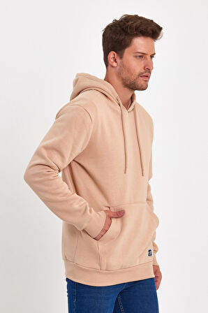 Rodi 3 İplik Şardonlu Cepli Kapşonlu Sweatshirt RD24KE055490