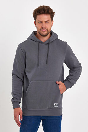 Rodi 3 İplik Şardonlu Cepli Kapşonlu Sweatshirt RD24KE055490