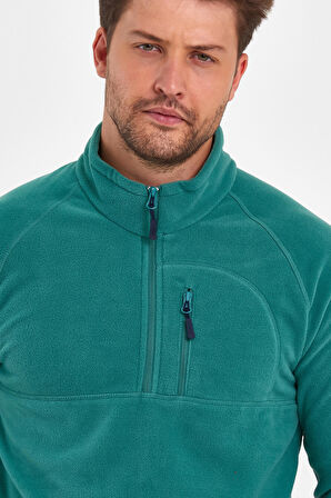 Rodi Mikro Polar Dik yaka Sweatshirt RD24KE056015