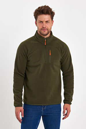 Rodi Mikro Polar Dik yaka Sweatshirt RD24KE056015